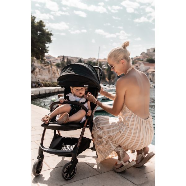 LSCAU20011 Leclerc Baby Influencer Stroller Black Brown