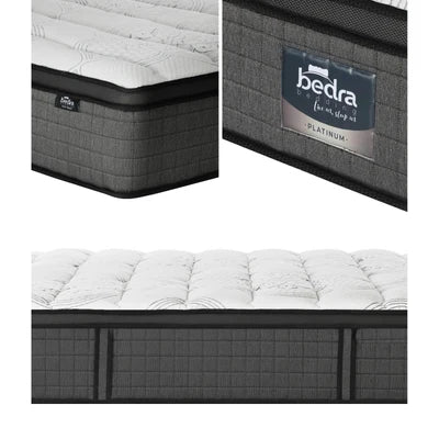 MAT-A11-MONY-SUPK Bedra Super King Mattress 9 Zone Latex Foam Pocket Spring Medium Firm 34cm