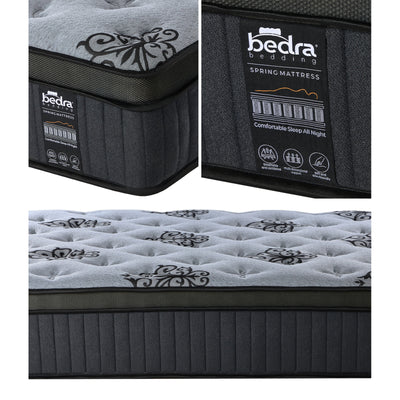 MAT-A27-OPAL-KS MAT-A27-OPAL-KS Bedra King Single Mattress Bamboo Pocket Spring Euro Top Medium Firm 32cm