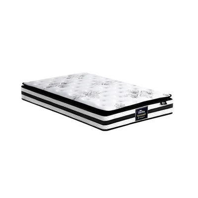 MAT-A6-KAIR-KS Bedra King Single Mattress Breathable Luxury Bed Bonnell Spring Foam Medium 22cm