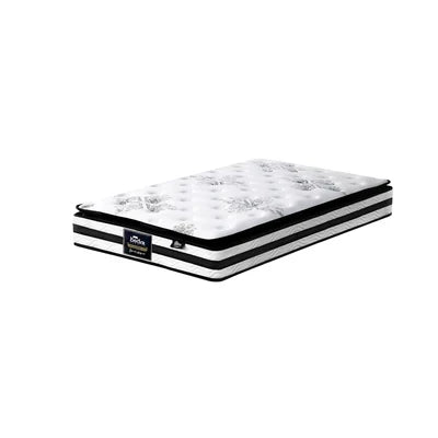 MAT-A6-KAIR-KS Bedra King Single Mattress Breathable Luxury Bed Bonnell Spring Foam Medium 22cm