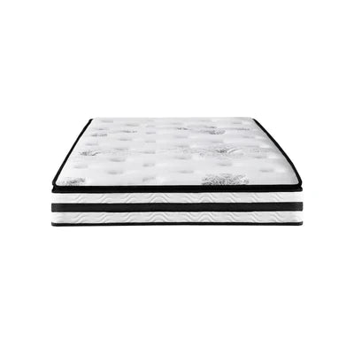 MAT-A6-KAIR-KS Bedra King Single Mattress Breathable Luxury Bed Bonnell Spring Foam Medium 22cm