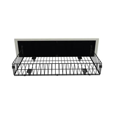 MBF-4DRAW-L-BE Oikiture 4x Trundle Drawers for Bed Frame w/ Wheels Underbed Storage Metal Beige