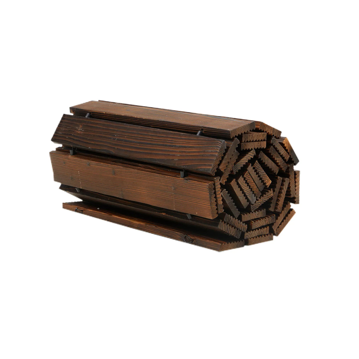 OD-WD-PWS-CA Livsip Garden Wooden Pathway 8ft Roll-Out Straight Walkway