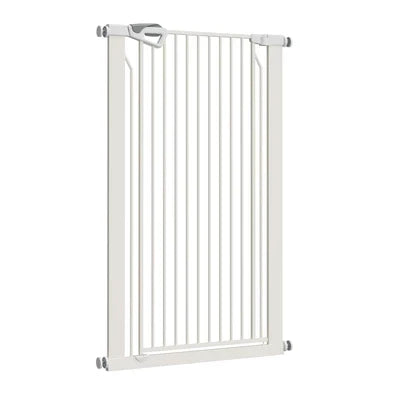 PET-GATE-A120-WH Alopet 120cm Retractable Safety Gate Pet Dog Cat Fence Guard Door White