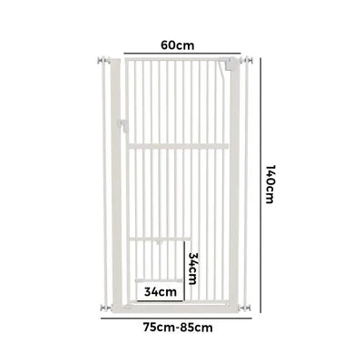 PET-GATE-A140-WH