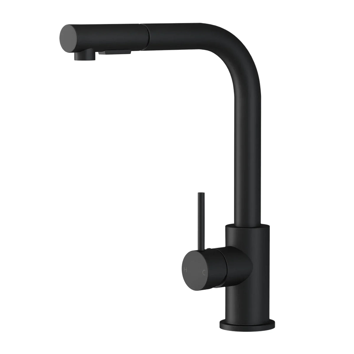 POKF-ST-314-BK Welba Pull Out Kitchen Tap Brass 2 Modes WELS Approved