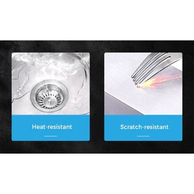 SSK-C-7644D-SI Welba Kitchen Sink Stainless Steel Basin Double Under/Top/Flush Mount 76X44CM